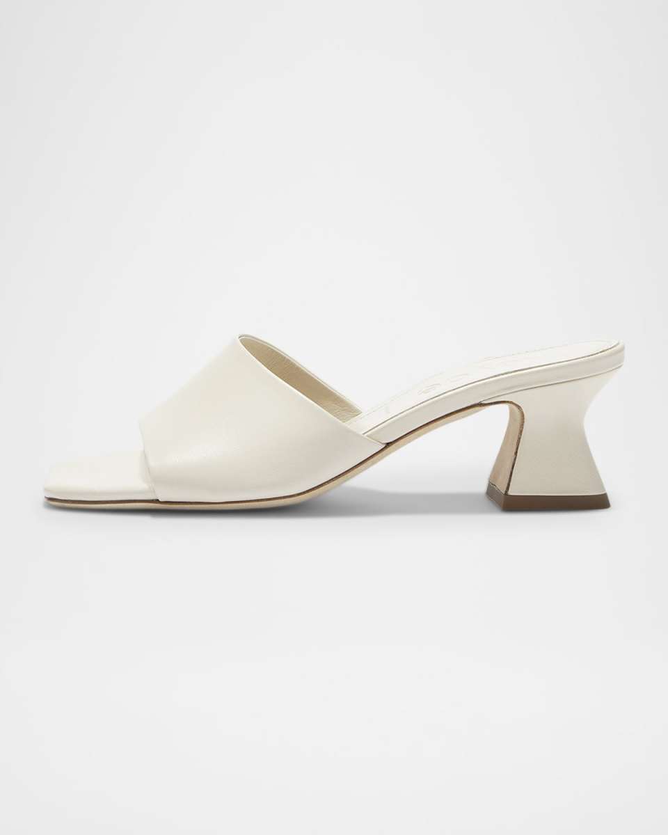 Ale Metallic Mule Sandals